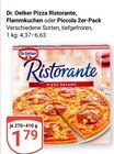 Pizza Ristorante im Angebot bei GLOBUS in Zwickau Pizza Ristorante Angebote von Dr. Oetker bei GLOBUS Zwickau für 1,79 €