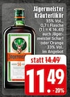 Kräuterlikör Angebote von Jägermeister bei EDEKA Solingen für 11,49 €