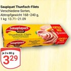 Aktuelle Thunfisch Angebote bei GLOBUS in Offenbach (Main) Aktuelles Thunfisch-Filets Angebot bei GLOBUS in Offenbach (Main) ab 3,29 €