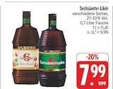 Likör im Angebot bei E center in Bayreuth Likör Angebote von Sechsämter bei E center Bayreuth für 7,99 €