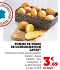 Pomme de terre de consommation lavée en promo chez Super U Istres à 3,69 €