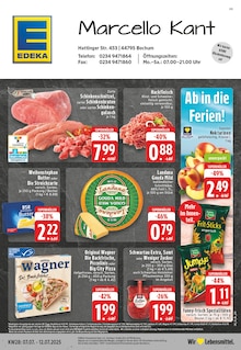 EDEKA Prospekt der Woche "Aktuelle Angebote" Seite 1, 07.07.2025 bis 12.07.2025 für Bochum Aktueller EDEKA Prospekt "Aktuelle Angebote" Seite 1 von 24 Seiten für Bochum