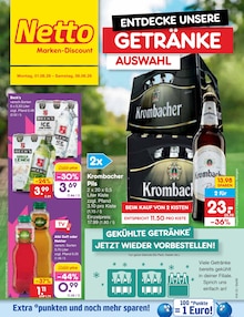 Krombacher im aktuellen Netto Marken-Discount Prospekt (Berlin) Krombacher im Netto Marken-Discount Prospekt "Aktuelle Angebote" mit 66 Seiten (Berlin)