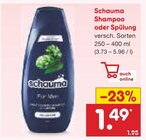Shampoo im Angebot bei Netto Marken-Discount in Freiberg Shampoo Angebote von Schauma bei Netto Marken-Discount Freiberg für 1,49 €