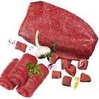 Frische französische Jungbullen Rouladen, frischer Braten oder Gulasch bei REWE im Velbert Prospekt für 1,79 €