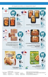 Offre Poulet Rôti dans le catalogue Super U du moment à la page 13