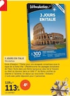 3 JOURS EN ITALIE - Wonderbox dans le catalogue E.Leclerc