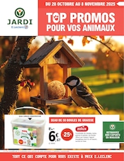 Prospectus Supermarchés E.Leclerc en cours à Clohars-Carnoët et alentours, "TOP PROMOS POUR VOS ANIMAUX", 4 pages, 28/10/2025 - 08/11/2025 Catalogue Supermarchés E.Leclerc en cours à Clohars-Carnoët et alentours, "TOP PROMOS POUR VOS ANIMAUX", 4 pages, 28/10/2025 - 08/11/2025