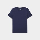 T-shirt en coton manches courtes bleu marine garçon en promo chez La Halle T-shirt en coton manches courtes bleu marine garçon dans le catalogue La Halle