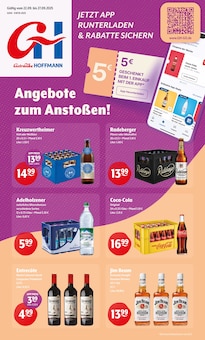 Coca Cola im Getränke Hoffmann Prospekt "Aktuelle Angebote" mit 12 Seiten (Hof)