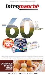 Catalogue Supermarchés de Intermarché à Buzenval Prospectus Intermarché à Buzenval, "-60% DE REMISE IMMÉDIATE SUR LE 2ÈME", 16 pages, 28/10/2025 - 09/11/2025