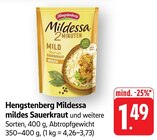 Aktuelles Mildessa mildes Sauerkraut Angebot bei E center in Ulm ab 1,49 €