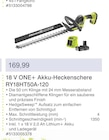 18 V ONE+ Akku-Heckenschere RY18HT50A-120 von Ryobi im aktuellen Werkmarkt Andre Neilling Prospekt