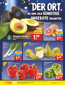 Bananen im Netto Marken-Discount Prospekt "Aktuelle Angebote" mit 55 Seiten (Heilbronn)