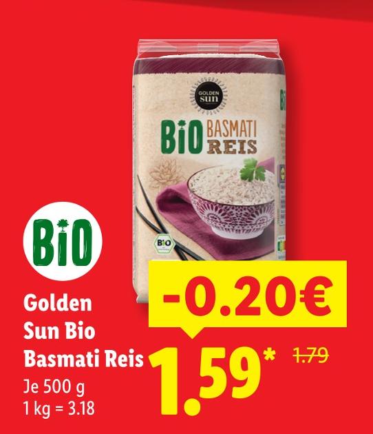 Bio Basmati Reis