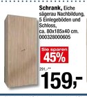 Schrank Angebote bei Opti-Wohnwelt Bamberg für 159,00 €