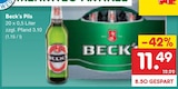 Pils Angebote von Beck's bei Netto Marken-Discount Rostock für 11,49 €