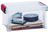 Boîte de rangement rectangulaire transparente Sundis Clip & Store 5 L - Sundis - Castorama à Roubaix Boîte de rangement rectangulaire transparente Sundis Clip & Store 5 L - Sundis en promo chez Castorama Roubaix à 4,66 €