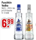 Wodka im Trinkgut Prospekt Vodka von Puschkin im aktuellen Trinkgut Prospekt für 6,99 €