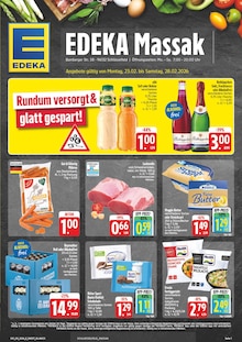 EDEKA Prospekt der Woche "Wir lieben Lebensmittel!" Seite 1, 23.02.2026 bis 28.02.2026 für Schlüsselfeld Aktueller EDEKA Prospekt "Wir lieben Lebensmittel!" Seite 1 von 30 Seiten für Schlüsselfeld