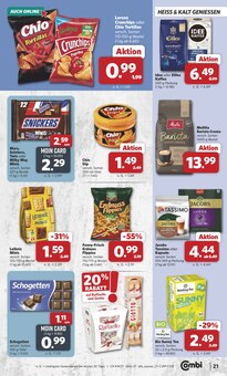 Kaffee im combi Prospekt "Markt - Angebote" mit 35 Seiten (Bremen)