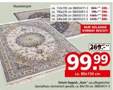 Orient-Teppich „Nain“ ca. 80x150 cm im aktuellen Segmüller Prospekt für 99,99 €
