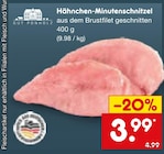 Hähnchen-Minutenschnitzel von Gut Ponholz im aktuellen Netto Marken-Discount Prospekt für 3,99 €