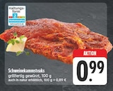 EDEKA - Schweinekammsteaks Angebot im Prospekt Schweinekammsteaks bei EDEKA im Prospekt "" für 0,99 €