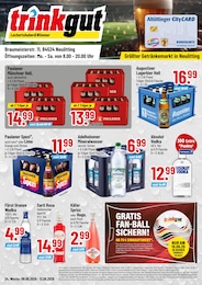 Trinkgut Prospekt: "Aktuelle Angebote", 4 Seiten, 08.06.2026 - 13.06.2026