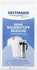 Bleichmittel Reine Sauerstoffbleiche von HEITMANN pure im aktuellen dm-drogerie markt Prospekt