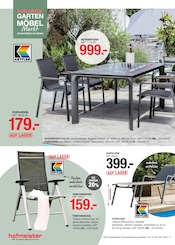 Gartenliege im hofmeister Prospekt in Kirchheim Aktueller hofmeister Prospekt mit Gartenliege, "GARTENMÖBELMarkt", Seite 14