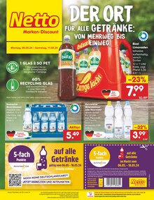 Gerolsteiner im Netto Marken-Discount Prospekt "Aktuelle Angebote" mit 55 Seiten (Wiesbaden)