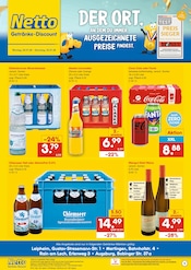 Cola im Netto Marken-Discount Prospekt in Neusäß Aktueller Netto Marken-Discount Prospekt mit Cola, "DER ORT, AN DEM DU IMMER AUSGEZEICHNETE PREISE FINDEST.", Seite 1
