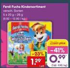 Kindersortiment im Netto Marken-Discount Prospekt Kindersortiment von Ferdi Fuchs im aktuellen Netto Marken-Discount Prospekt für 0,99 €
