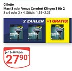 Mach3 im Angebot bei GLOBUS in Hoyerswerda Mach3 Angebote von Gillette bei GLOBUS Hoyerswerda für 27,90 €