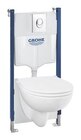 Pack WC suspendu avec cuvette sans rebord SOLIDO BAU START en promo chez Brico Dépôt Pessac à 299,00 €