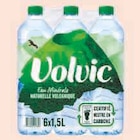 -50% de remise immédiate sur le 2ème produit identique sur tout Volvic - Volvic en promo chez Super U Marseille