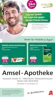 Aktueller mea - meine apotheke Prospekt "Unsere August-Angebote" für Berlin Aktueller mea - meine apotheke Prospekt für Berlin mit Seiten
