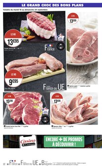 Promotion Côte D'agneau dans le prospectus Géant Casino, valable du 19/09/2023 au 01/10/2023 Promo Côte D'agneau dans le catalogue Géant Casino du moment à la page 12