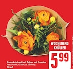 Aktuelles Ranunkelstrauß mit Tulpen oder Freesien Angebot bei EDEKA in Potsdam ab 5,99 €