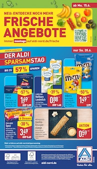 ALDI Nord Prospekt der aktuellen Woche, gĂĽltig von 15.06.2026 bis 20.06.2026 Aktueller ALDI Nord Prospekt "Aktuelle Angebote" mit 43 Seiten
