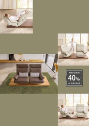 Polstermöbel Fischer Sessel im Prospekt 