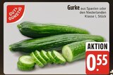 Gurke von Gut & Günstig im aktuellen E xpress Prospekt für 0,55 €