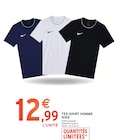 Tee-shirt Homme - NIKE en promo à 12,99 € chez Intermarché Super Tee-shirt Homme - NIKE dans le catalogue Intermarché Super