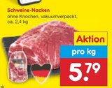 Schweine-Nacken bei Netto Marken-Discount im Landshut Prospekt für 5,79 €