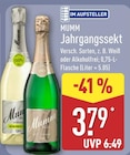 Jahrgangssekt von Mumm im aktuellen ALDI Nord Prospekt für 3,79 €