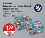 Laugenbrezen, Laugenstangerl, Laugen-Mini Mix von Bachmeier im aktuellen V-Markt Prospekt für 1,99 €