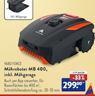 Mähroboter MB 400, inkl. Mähgarage Angebote von Yard Force bei ALDI Nord Hameln für 299,00 €