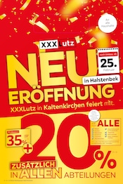 Aktueller XXXLutz Möbelhäuser Möbel & Einrichtung Prospekt in Brunsbüttel und Umgebung, "NEUERÖFFNUNG in Halstenbek" mit 8 Seiten, 28.02.2025 - 15.03.2025