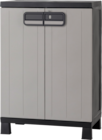 Armoire basse résine "liane" en promo chez Brico Dépôt Hyères à 57,90 €